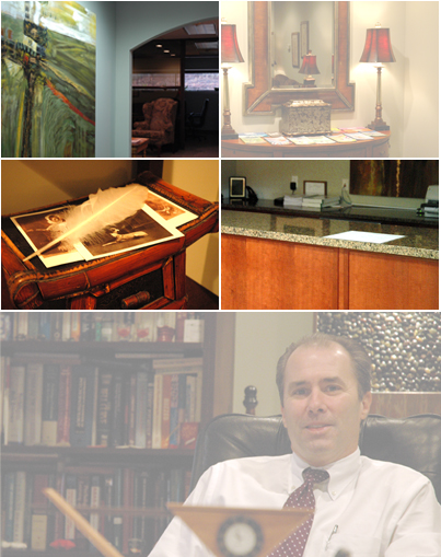 Photos of Dr. Moore's office